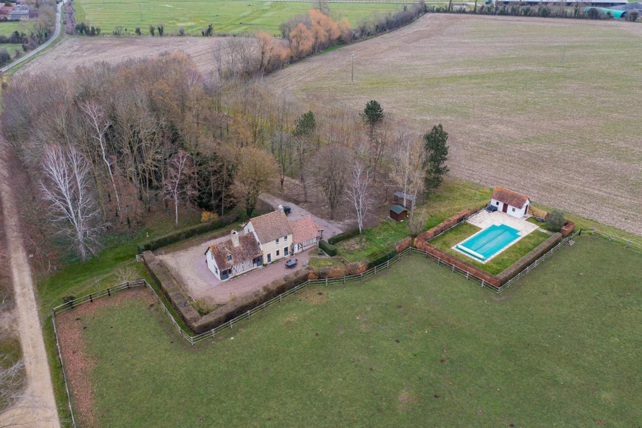 La Maison Corniere Bieville-en-Auge Esterno foto